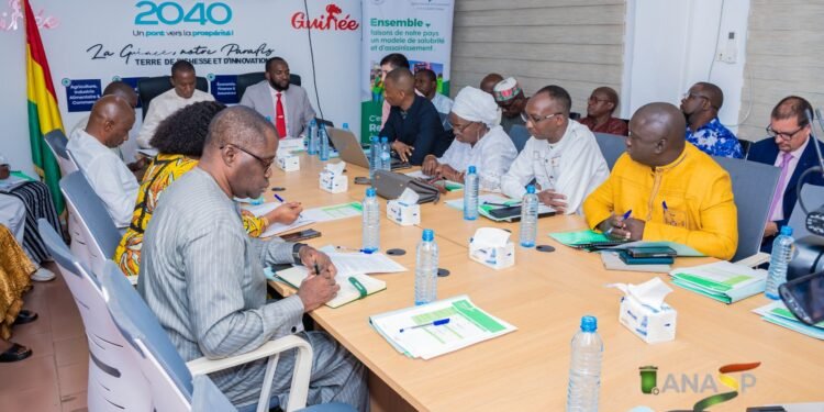 Conakry : tenue de la première session du Conseil d’administration de l’ANASP*