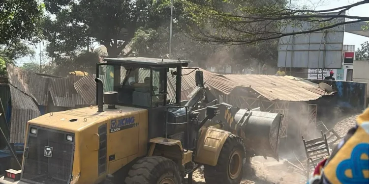 Gand Conakry : les opérations de déguerpissement relancées